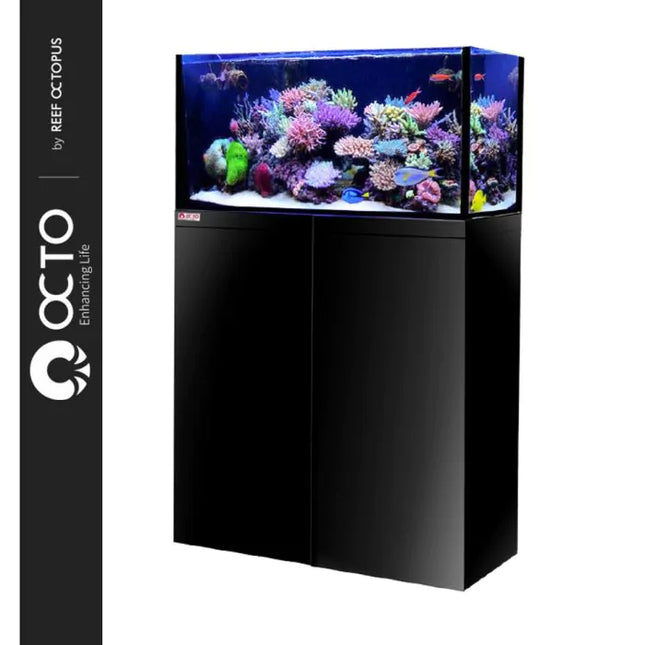 Reef Octopus - Reef Octopus - OCTO LUX T60 32gal Aquarium System with Black Cabinet - Reefamorous