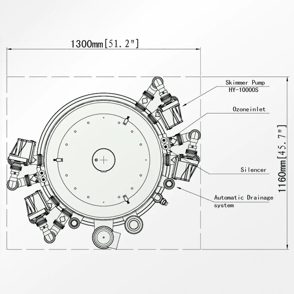 Q7 Commercial Foam Fractionator