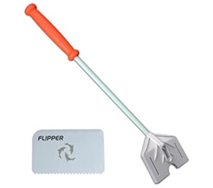 Flipper Platinum Hand Scraper for Glass or Acrylic Aquariums - 18 inch