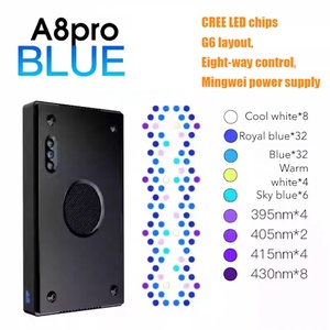A8 Pro BLUE 240W WiFi App LED Aquarium Lighting for Reef Fish Tank