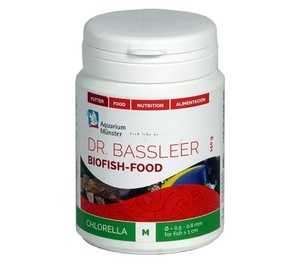 Dr. Bassleer Biofish Food - Chlorella Formula - Aquarium Munster -150g - Medium Pellet