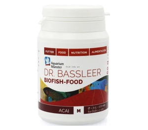 Dr. Bassleer Biofish Food - Acai Formula - Aquarium Munster - 60g - Medium Pellet