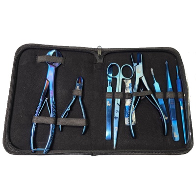 ReefAmorous Blue Titanium Coral Frag Kit – Premium Coral Frag Tools