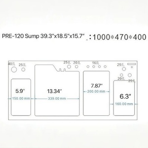 AQUA+ PRE-120 – Standard Edition with External Back Overflow