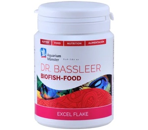 Dr. Bassleer Biofish Food - EXCEL Flake Formula - Aquarium Munster - 140 g