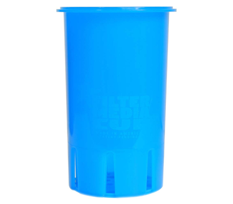 High Flow Flexible Filter Media Cup - 4 inch - Blue