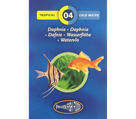 Daphnia Frozen Fish Food 100gm - 3F