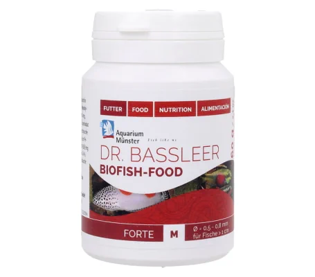 Dr. Bassleer Biofish Food - Forte Formula - Aquarium Munster -60g - Medium Pellet