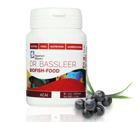 Dr. Bassleer Biofish Food - Acai Formula - Aquarium Munster - 68g - XL Pellet