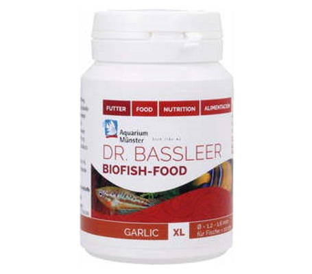Dr. Bassleer Biofish Food - Garlic Formula - Aquarium Munster - 68g - XL Pellet