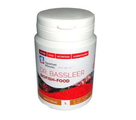Dr. Bassleer Biofish Food - MATRINE Formula - Aquarium Munster - 60g Large Pellet