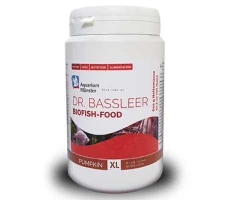 Dr. Bassleer Biofish Food - PUMPKIN Formula - Aquarium Munster - 68g XL Pellets