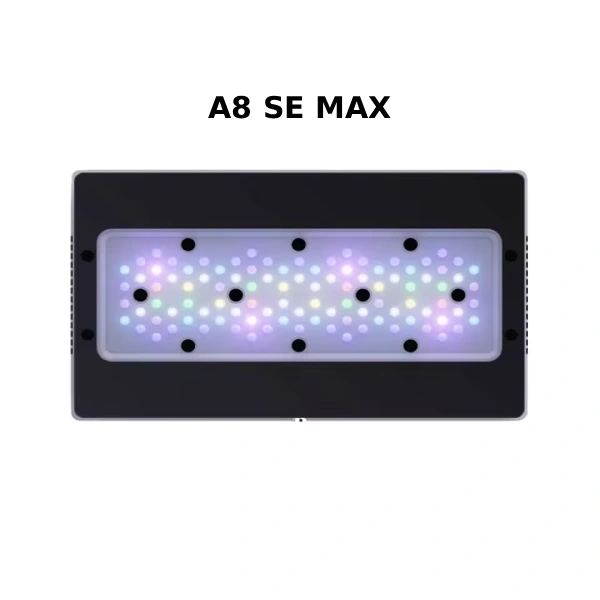 A8se MAX 215W WiFi App LED Aquarium Lighting for Reef Fish Tank